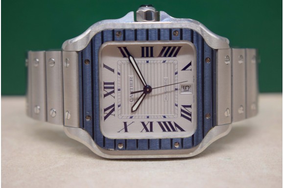 Cartier Santos WSSA0047 S+G...